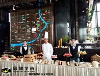 烘焙培訓—2019年6月28日，越秀星匯樓盤開盤展翅西點學員戶外實踐(3)